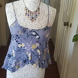 Chelsea 28 Boho Babydoll Tank Top Size‎ XS